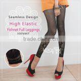 Black Nylon Ladies Fishnet Pantyhose