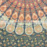 RT-630 Mandala Decorative Mandala Printed Tapestry Wall Throws Indian Decor Art Sanganeri Screen Print Bedspread Jaipur thumbnail-4