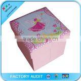 Modern New Design Hot Sale Patterned Storage Ottoman thumbnail-1