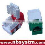 RJ45 Cat5e UTP Tool-free Keystone Jack