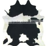 Hot sale white black cowhide with high quality