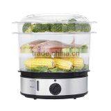 Home 3-layer Stainless Steel Electric Steamer XJ-10102
