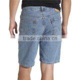 2015 Zip Closure Light Stonewash Straight Fit Short Men Cheap Wholesale Jeans JXZ041 thumbnail-3