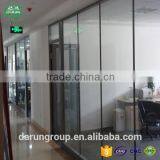 Aluminium Profile Tempered Glass Wall Partition