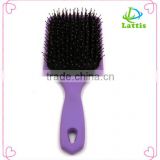 Custom plastic paddle hair brush/magic hair brush/professional hair brush