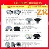 12v 24v Round h3 h4 Mini Small Tail Light Type Rear Fog Lamp Front Fog Light