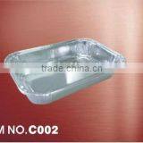 6" Rectangular Aluminium Foil Container