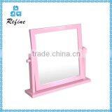 Hair Salon Customized Logo Hand Mirror With Stand Wholesale