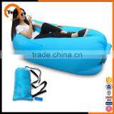 Outdoor Nylon Fabric Inflatable Beach Lounger Convenient Compression Hangout Bean Inflatable Air Sleeping Bags