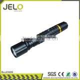Ningbo JELO Powerful XPE LED Torch High Power 3Watt LED Clip Flashlight