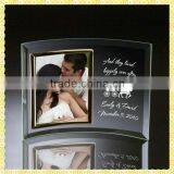 Fancy Elegant Glass Photo Frame For Wedding Give Away Gifts thumbnail-1