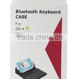 Universal PU Leather Tablet Case With Keyboard Wireless for 7-8 Inches, Android ISO System-TY4708 thumbnail-2