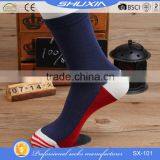 SX 101 Low Price Bulk Wholesale Cotton Man Socks Man Sock Breathable Mens Dress Socks thumbnail-5