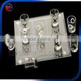 Hot Sales TIC TAC TOE Shot Glass Drinking Game Cup Set XO Chess