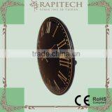 15 Inch Indoor Outdoor Home Decorative Roman Numerals Polyresin Clock thumbnail-2