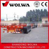 Low Price Flat Bed Semi-trailer thumbnail-1