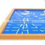 Wooden Baby Toy Montessori Puzzle Map Nine Stars in Solar System thumbnail-3