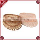 Hot Sale Plastic Woven Rattan Basket Food Bread Snack Display Stands Popcorn Box thumbnail-6