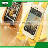 Wooden Cartoon Rabit Portable Desktop Cell Mobile Phone Bracket Stand Support Holder thumbnail-2