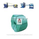 Automatic wire rope coiler coiling machine for winding on bobbin tube reel spool