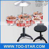 Jazz Drum Kids Early Education Toy Percussion Instrument Musical Toy Great Gift Electronic Drum Kit thumbnail-3