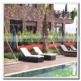 Philadelphia Patio Outdoor Wicker Lounger thumbnail-4