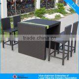 Outdoor Rattan Bar Stool Wicker Bar Furniture 7816-1 thumbnail-6