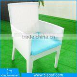 Synthetic Outdoor Furniture Elegant Rattan Patio Wicker Dining Table and Chair ( FT002+FC006) thumbnail-4