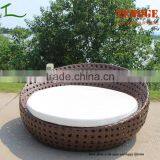 YH-8169 Rattan Wicker Sun Lounger Outdoor Rattan Sunbed