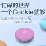 Multi-functional USB Charging Cable Mini Cookie Design 1020mAh Power Bank Build-in USB Cable thumbnail-2
