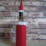 2013 New Santa Hat Christmas Wine Bottle Bags thumbnail-1