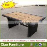 TUV TEST Square Wicker Coffee Table CF7024 thumbnail-1