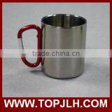 Sublimation Climbing Carabiner Mug Stainless Steel Custom Metal Mug thumbnail-4