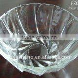 LFGB Lotus Shape Glass Salad Bowl thumbnail-1
