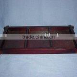 Vintage Antique Wooden Serving Tray thumbnail-1