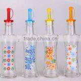 Clear Printing Glass Oil Bottle thumbnail-1