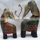 IRON/WOODEN LADY MUSICIANS SET OF 5 thumbnail-1