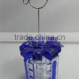 High Quality Hot Sale Acrylic Led Christmas Decor Name Card Holder With Mini Gift Box thumbnail-6