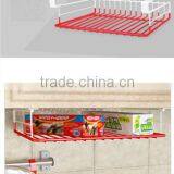 Kitchen Hardware Accessories Sliding Plastic Coating Wire Hanging Basket for Cabinet Storage thumbnail-1