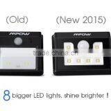 Solar PIR Sensor Lamp , 8Led Waterproof Wireless Security Solar Powered Wall Light Movement Activitive Light 3 Mode thumbnail-4