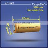 3.7V 26650 Li-ion Rechargeable Battery With Protect Board thumbnail-2
