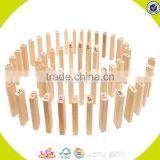 Wholesale 51 PCS Educational Baby Stacking Bricks Game Funny Wooden Stacking Bricks Game Toy Kids Wooden Blocks W13D149 thumbnail-5