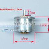 Micro Stepper Motor 2 Phase 4 Wires 4mm Shaft Length Mini Stepper Motor 5V thumbnail-1