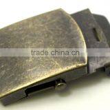 Antique Brass 1-1/2" Stamping Steel, Hot Sale Garment Cloth Metal Stamping Steel Military Belt Buckle With Tip thumbnail-5