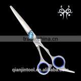 QJ-JC111stainless Steel Scissros With Color Finger Insert Hair Scissors thumbnail-4