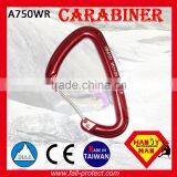 Wire Gate 24KN Mountain Climbing Carabiner With CE&UIAA Certificate thumbnail-1