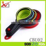 CBU02 4 PCS Silicone Measuring Spoons / Cheap Factory Price thumbnail-3