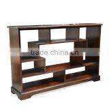 Bookcase Iberia Walnut Teak Wood Furniture thumbnail-2