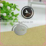 Custom LOGO Design Engraved Silver Color Metal Bookmark Gifts thumbnail-4