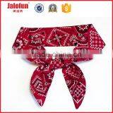 Guangzhou Factory Cheap Gift Red Fancy Logo Custom Tubular Bandana thumbnail-1